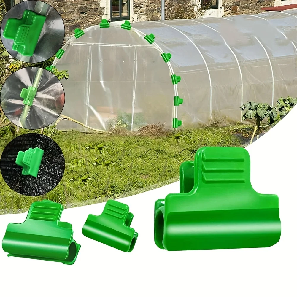 50pcs Durable Greenhouse Clamp - Gardening Tools Essential 评论和价格