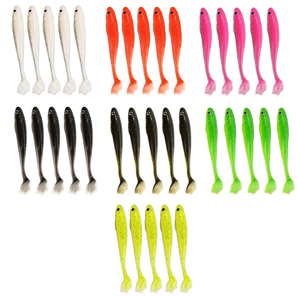 5/7pcs PVC Soft Fishing Lure B - Gardening Tools Must Haves 评论和价格