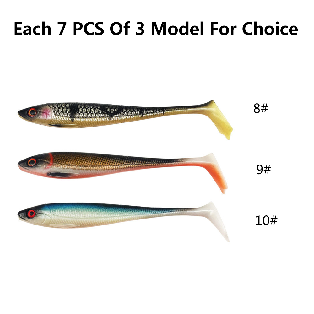 5/7pcs PVC Soft Fishing Lure B - Gardening Tools Must Haves 评论和价格